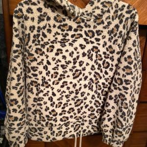 American Eagle Sherpa pullover hoodie